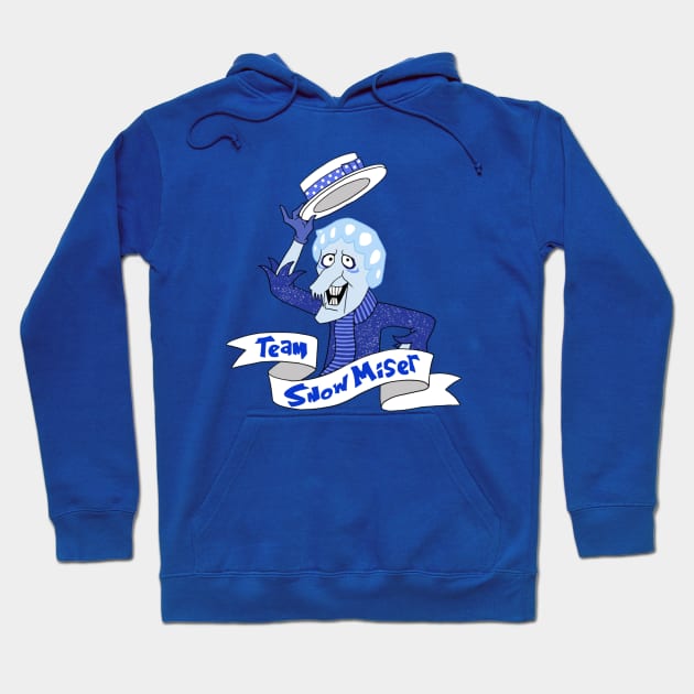 Team Snow Miser Hoodie by ToonSkribblez